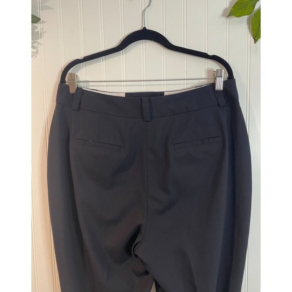 Brooks Brothers Red Fleece Womens Navy Wool-Blend Slim Fit Dress Pants Size 14 - Picture 6 of 13